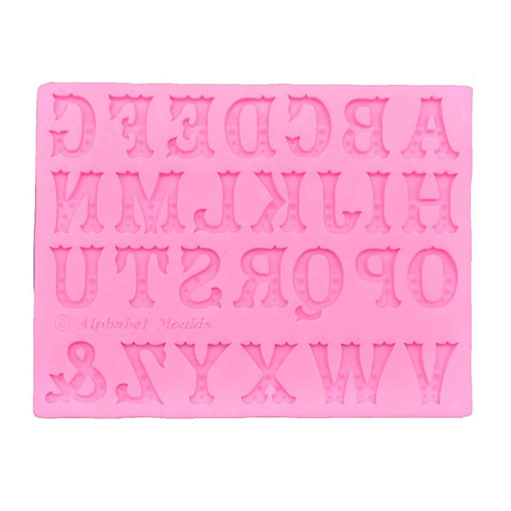 Alphabet Silicone Fondant & Chocolate Mold A To Z