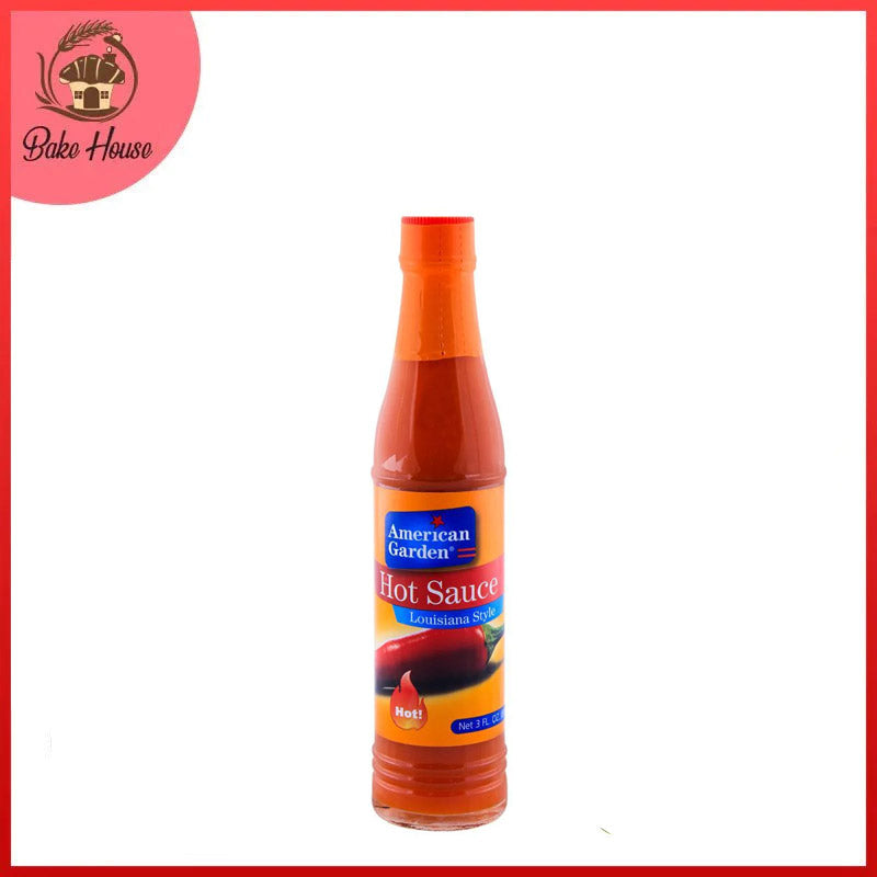American Garden Hot Sauce, Louisiana Style, 88ml