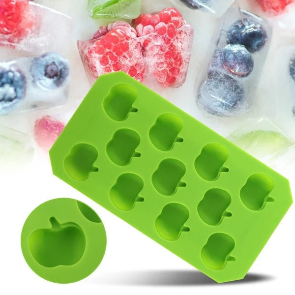 Apple Silicone Chocolate & Candy Mold 11 Cavity