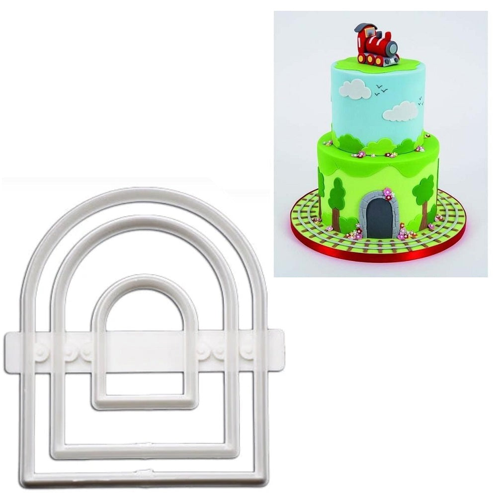 Arch Fondant Cutter Set With Space Bar