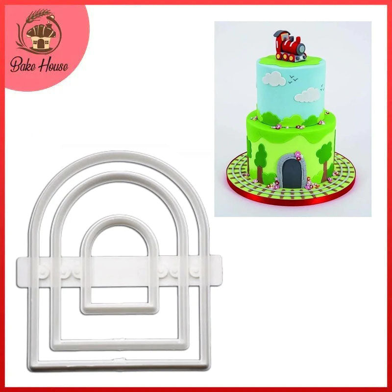 Arch Fondant Cutter Set With Space Bar