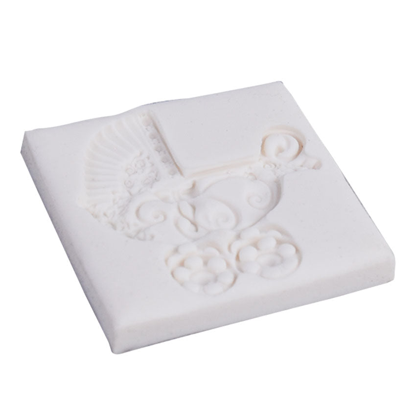 Baby Carriage Pram Silicone Fondant Mold
