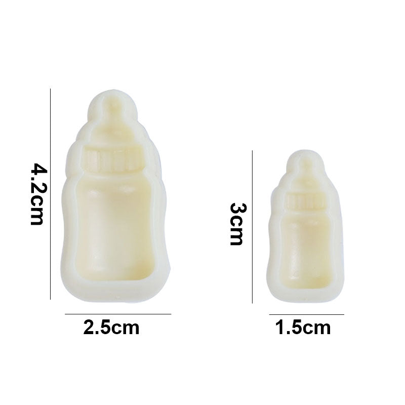 Baby Feeder Fondant & Cookie Plastic Cutter 2Pcs Set