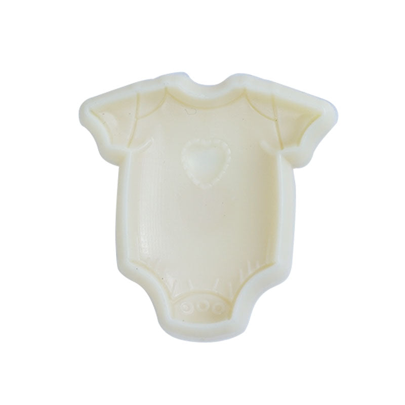 Baby Onesie Fondant And Cookie Plastic Cutter 2Pcs Set