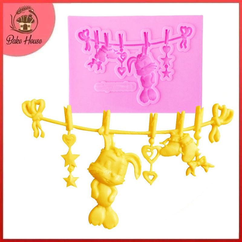 Baby Party Theme Silicone Fondant Mold