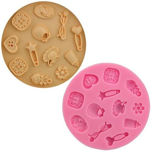 Baby Toys Theme Silicone Fondant & Chocolate Mold