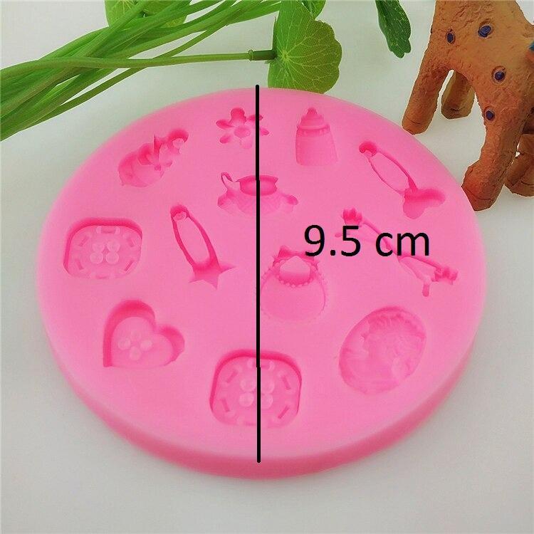 Baby Toys Theme Silicone Fondant & Chocolate Mold