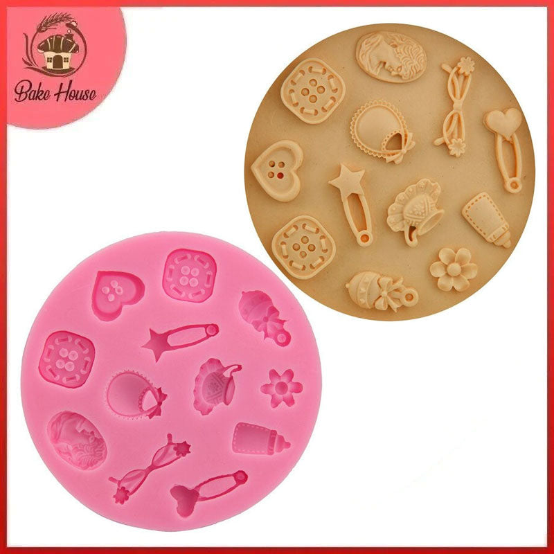 Baby Toys Theme Silicone Fondant & Chocolate Mold