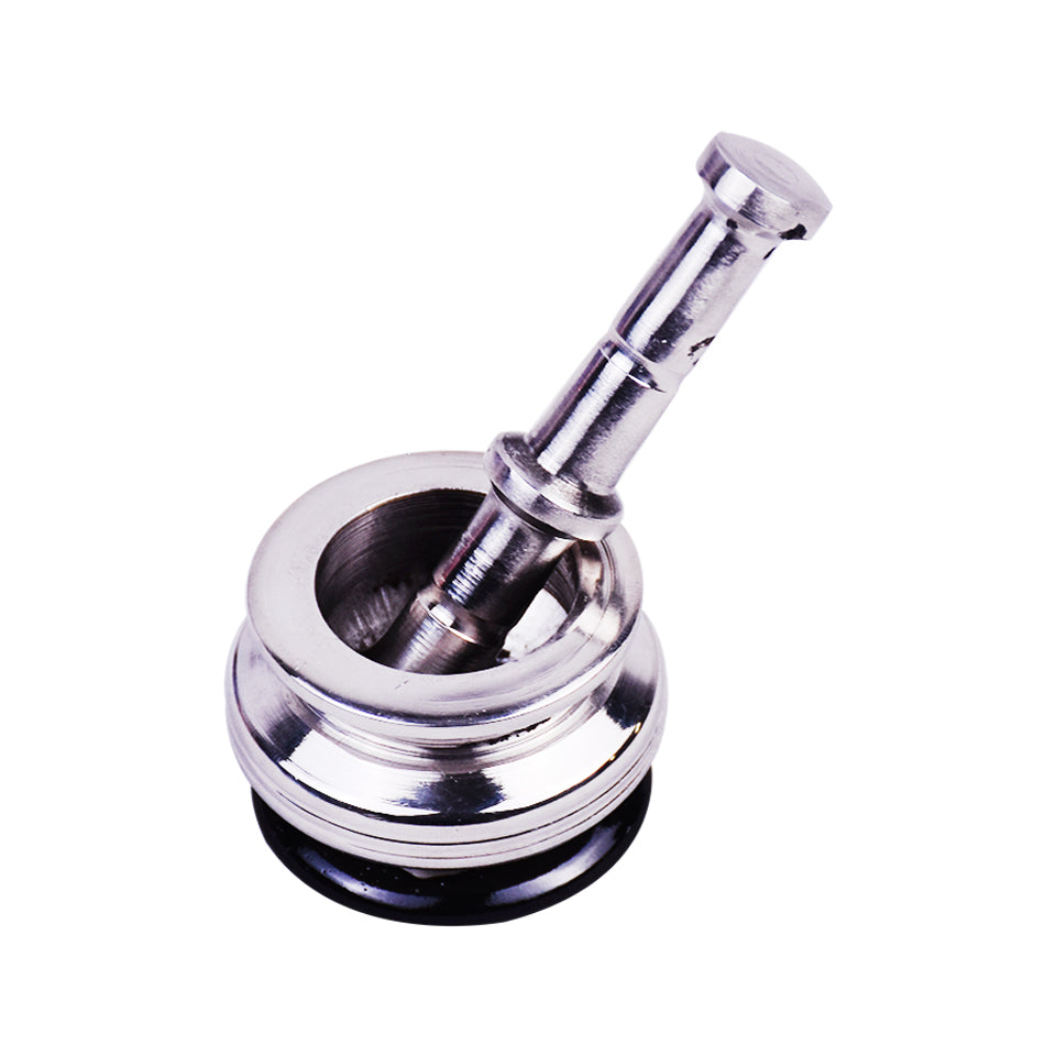 Bahoo Stainless Steel Mortar & Pestle Set Design 01, Size 03