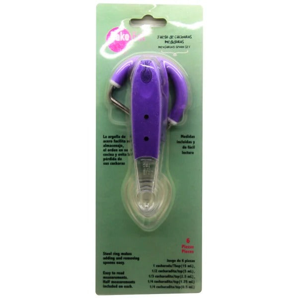 Bake Eat Measuring Spoons Set Plastic