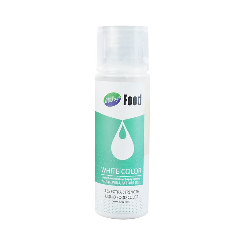 Milkyz Food Liquid Food Color White 120ML Bottle
