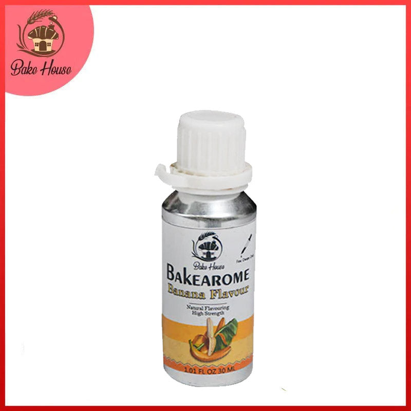 Bakearome Banana Flavour 30ML Bottle
