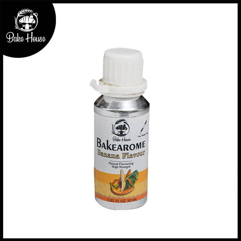 Bakearome Banana Flavour 30ML Bottle