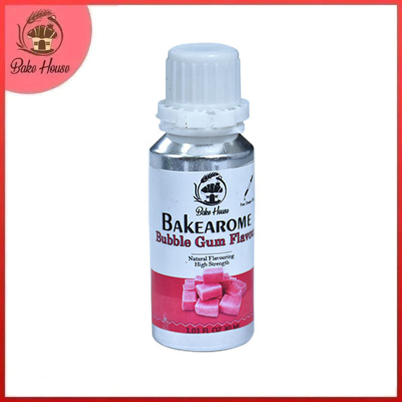 Bakearome Bubble Gum Flavour 30ML Bottle