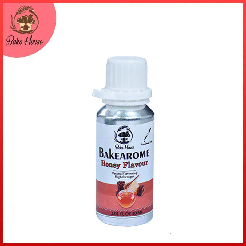 Bakearome Honey Flavour 30ML Bottle