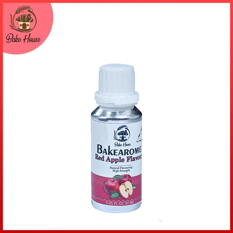 Bakearome Red Apple Flavour 30ML Bottle