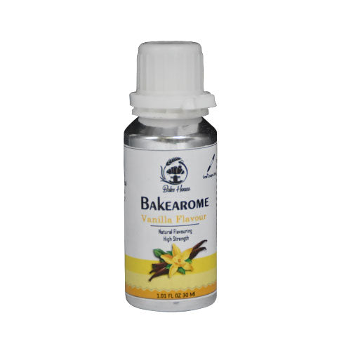 Bakearome Vanilla Flavour 30ML Bottle