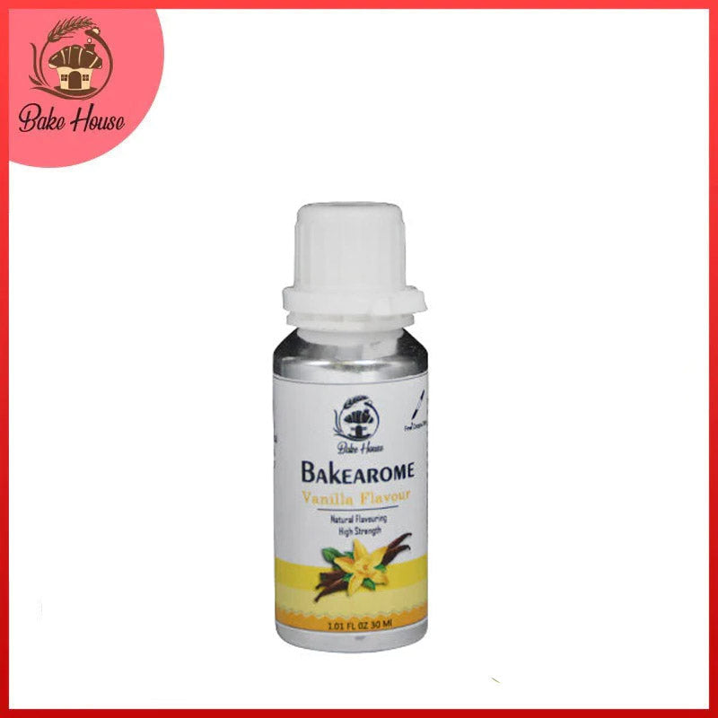 Bakearome Vanilla Flavour 30ML Bottle