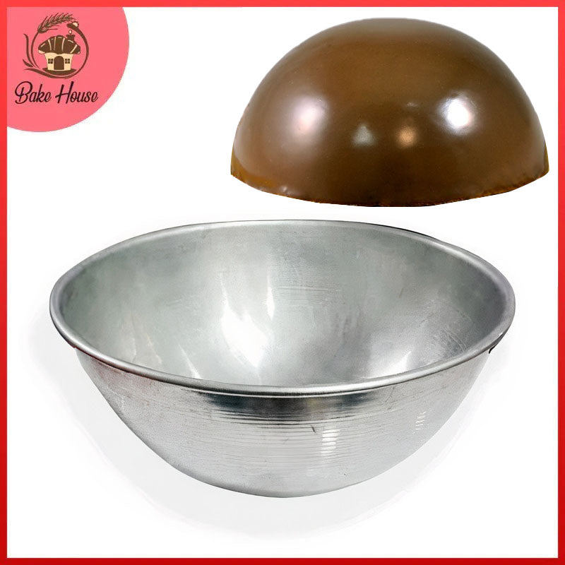 Ball Cake Mold Silver Medium Size