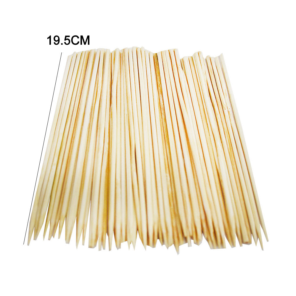 Bamboo Skewers Sticks 8 Inch