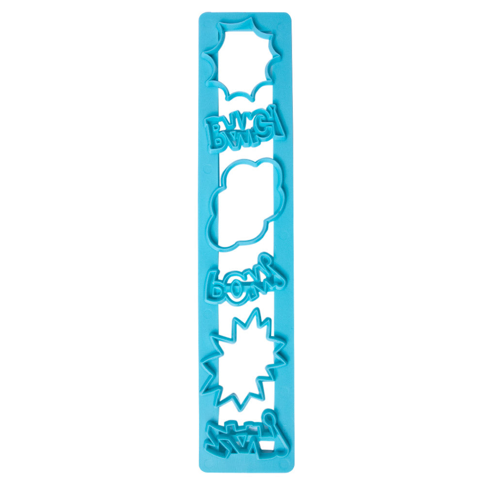 Bang Pow Zap Fondant Cutter Plastic