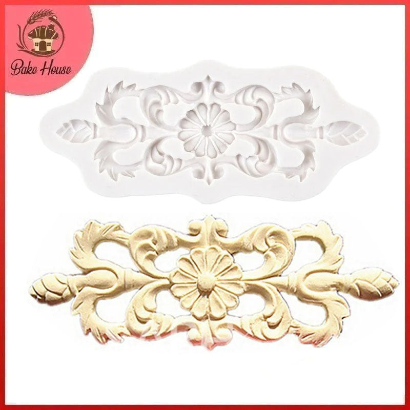 Baroque Cake Border Silicone Fondant Mold