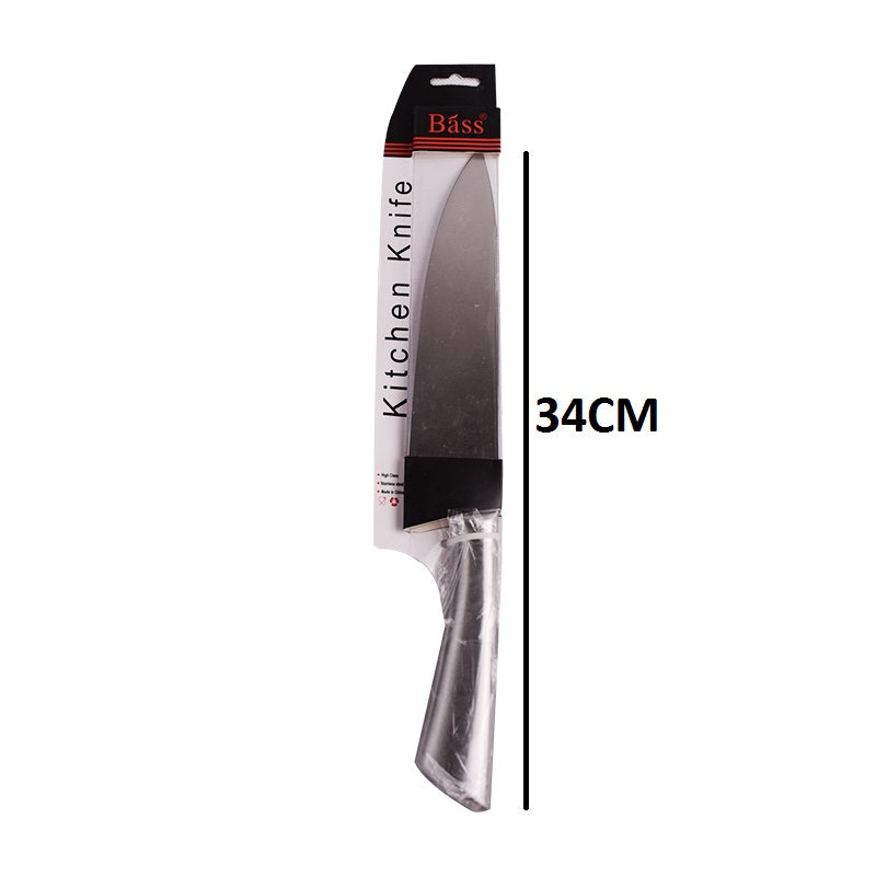 (Bass) Stainless Steel Chef Knife 34cm