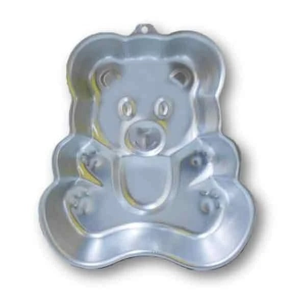 Bear Cake Baking Mold Aluminium Medium Size