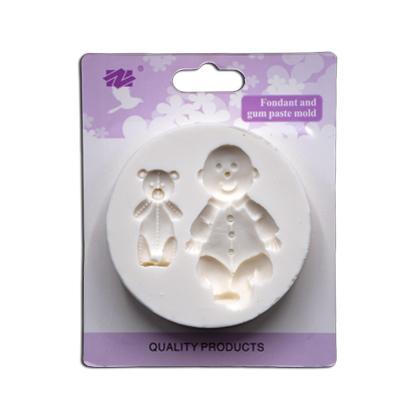 Bear & Cartoon Silicone Fondant & Chocolate Mold
