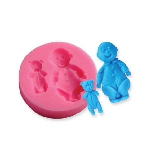 Bear & Cartoon Silicone Fondant & Chocolate Mold