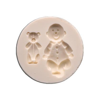 Bear & Cartoon Silicone Fondant & Chocolate Mold