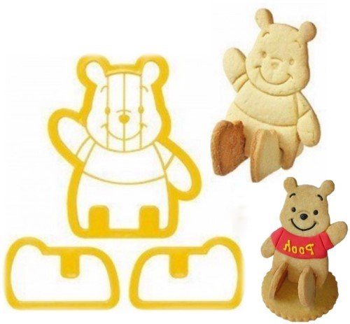 Bear Shape Cookie Cutter Large Size 3Pcs Set