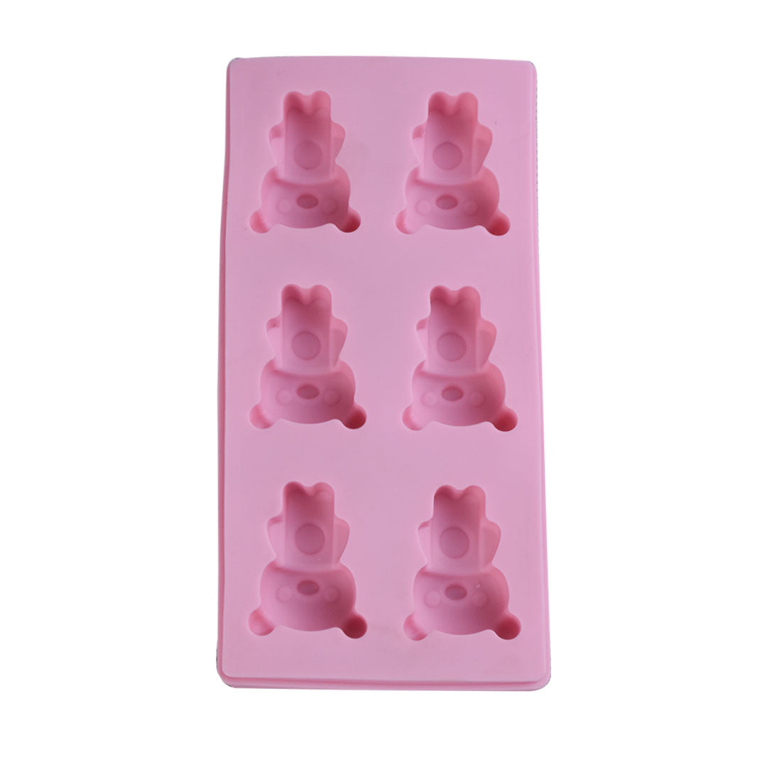 Bear Silicone Chocolate & Jelly Mold 6 Cavity