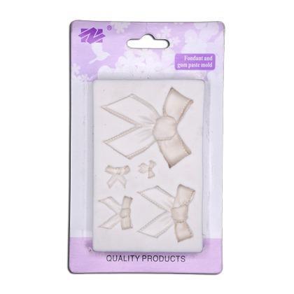 Big Bows Silicone Fondant & Chocolate Mold 5 Cavity