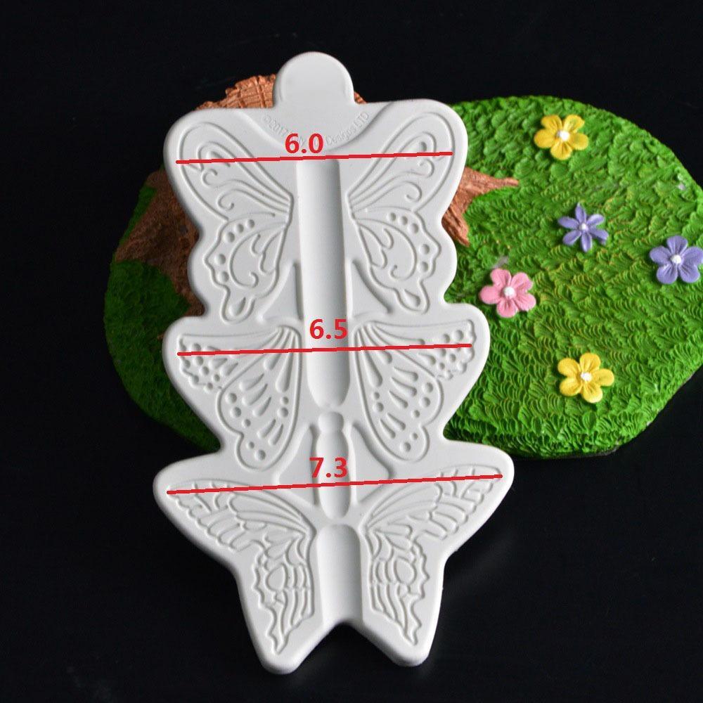 Big Butterfly Silicone Fondant Mold 3Pcs