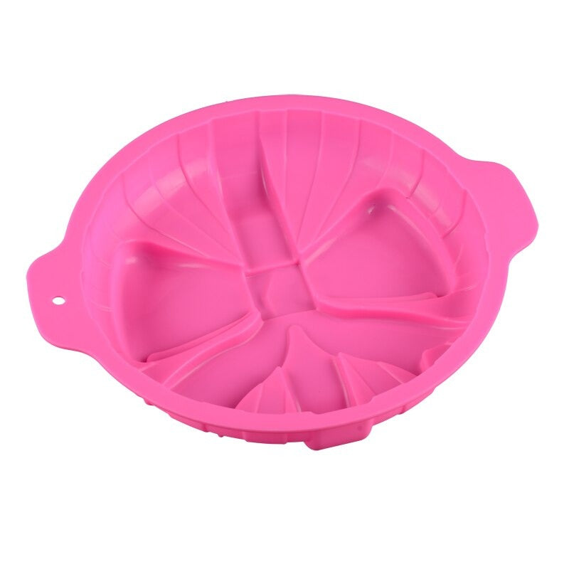 Big Size Bowknot Round Cake Baking Mold