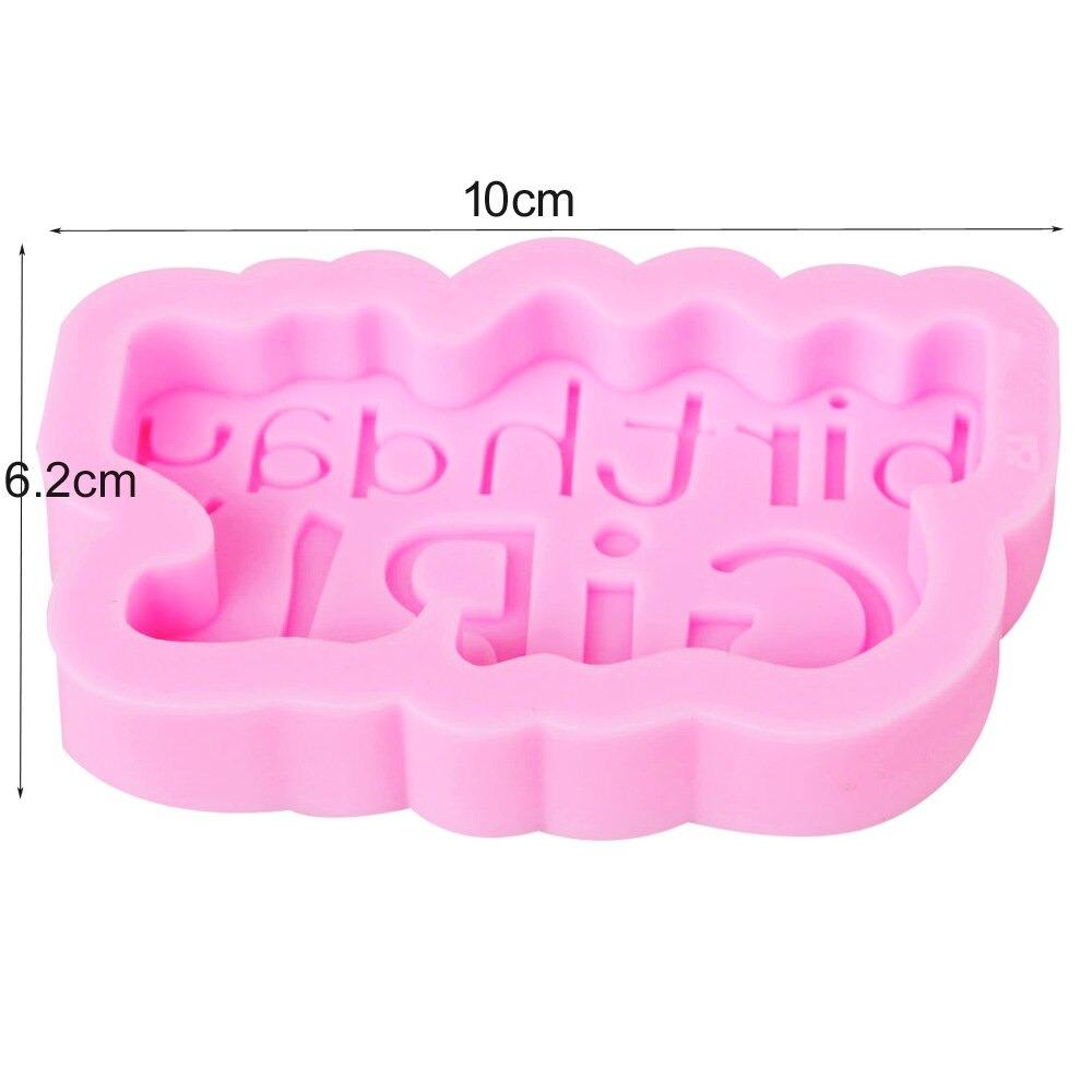 Birthday Girl Silicone Fondant & Chocolate Mold