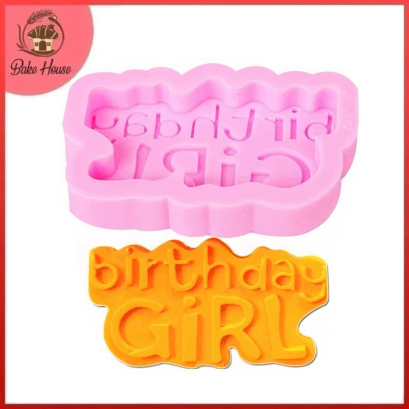 Birthday Girl Silicone Fondant & Chocolate Mold
