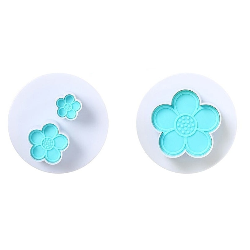 Blossom Flower Plunger Cutter 2Pcs Set