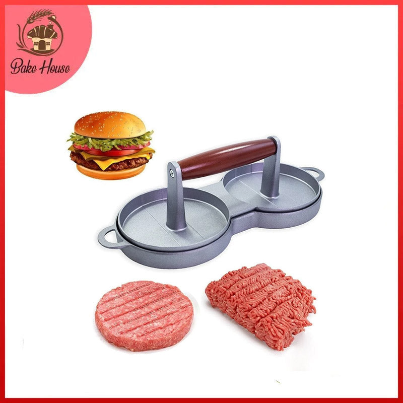 Burger Press Non Stick 2 Cavity