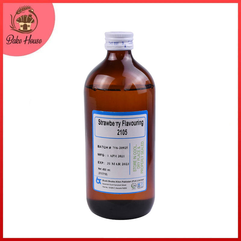 Bush Strawberry Flavour 450ml Bottle