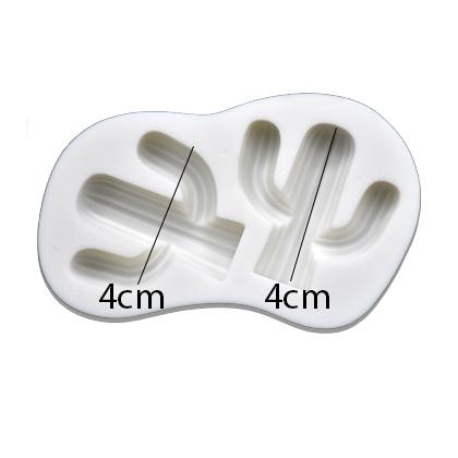 Cactus Silicone Fondant & Chocolate Mold 2 Cavity