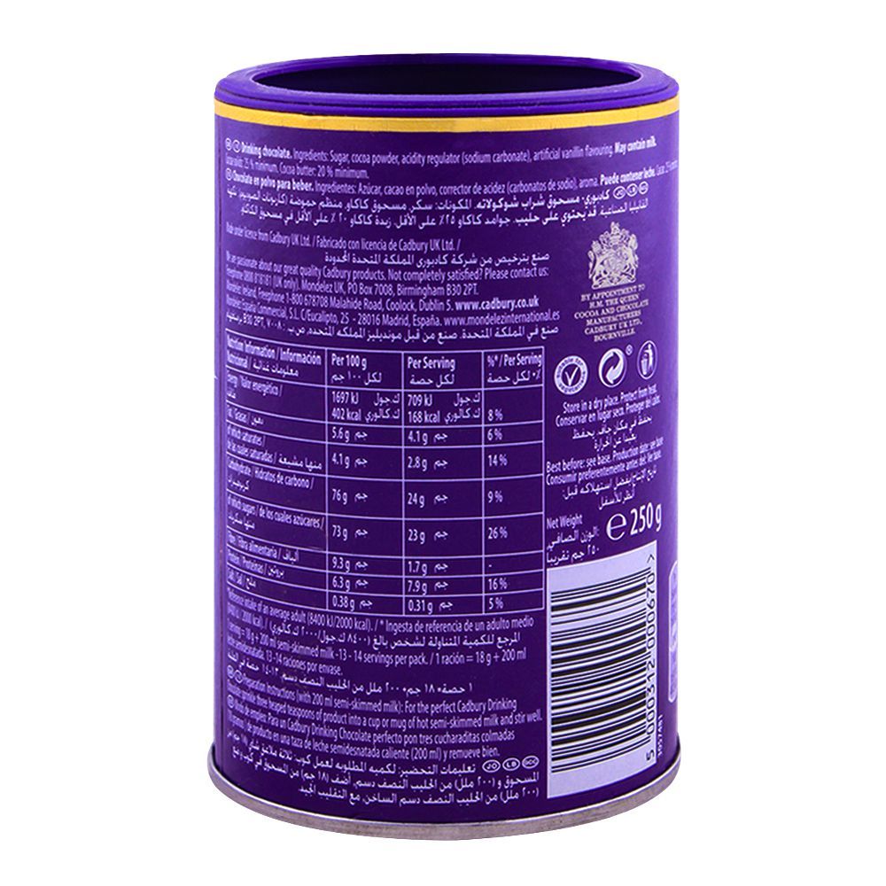 Cadbury Drinking Chocolate 250g
