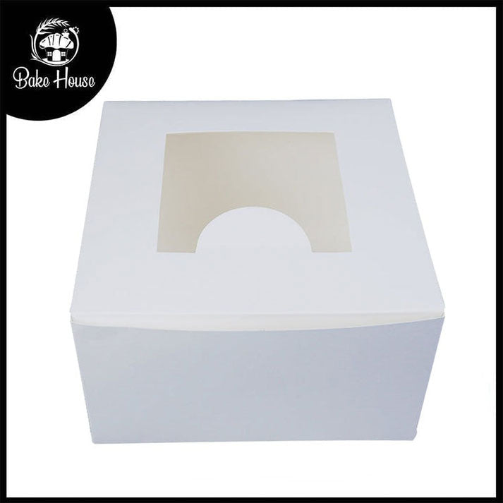 Cake Box 10 X 10 X 9.5 Inch with Top Transparent Window