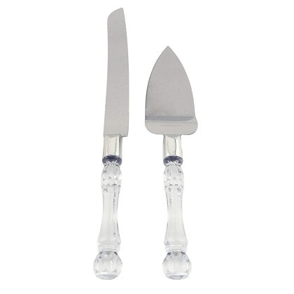 Cake Cutting Knife & Lifter Stainless Steel 2Pcs Set