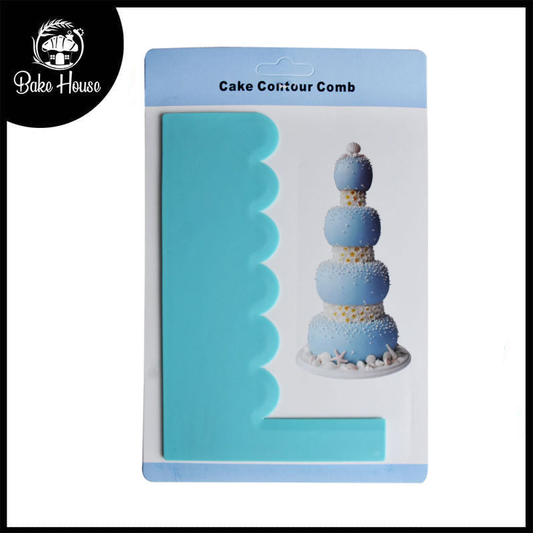 Cake Icing Comb Design 01 Plastic