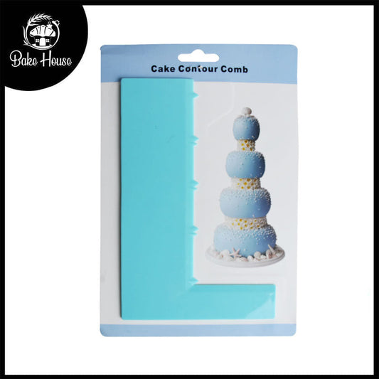 Cake Icing Comb Design 04 Plastic
