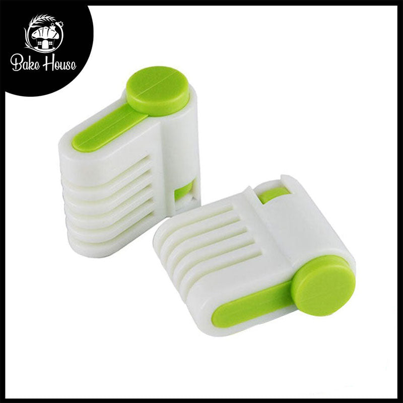 Cake Knife Adjustable Leveler Slicer 2Pcs Set Plastic