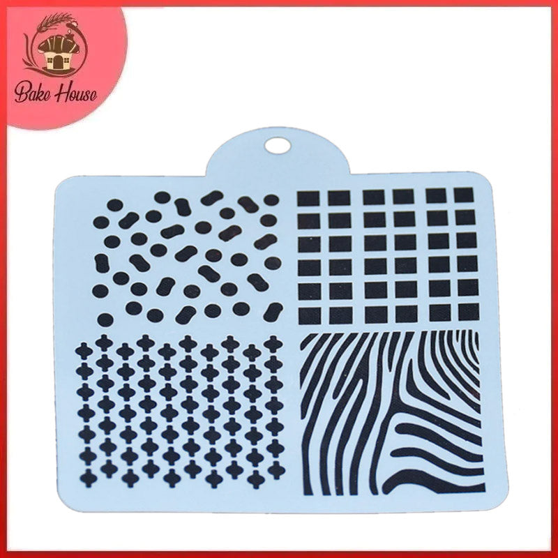 Cake Stencil Size (2) (Design 8)