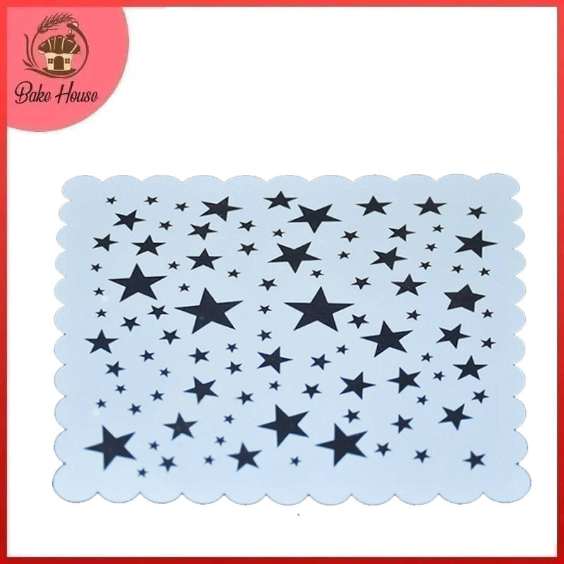 Cake Stencil Size (3) (Design 1)